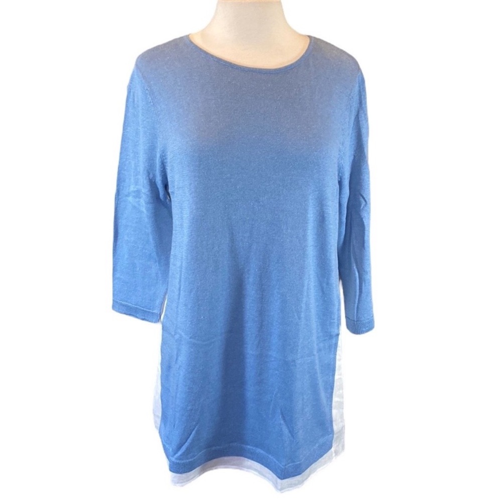 J. Jill Linen Blend Tunic Top